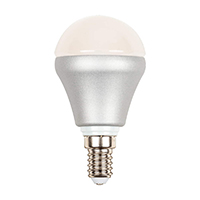 Лампа светодиодная MAKSILED ML-BL-G6-4WW 4Вт, 220В, E14, 2700~3000К, тепл. свет, 360лм, груша
